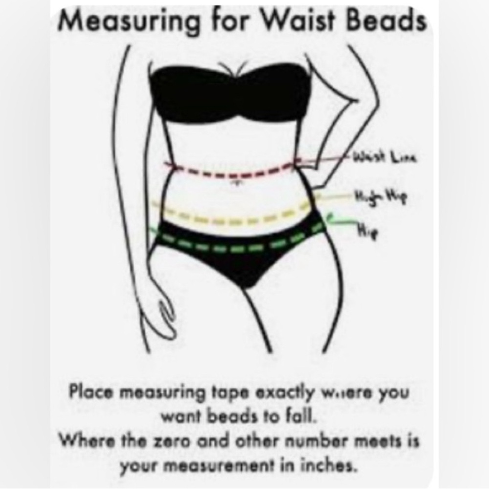 NWT “PRETTA IN PINK” Mini Crystalline Waistbeads DIY Tie on Up to 50 in Length - Picture 9 of 9